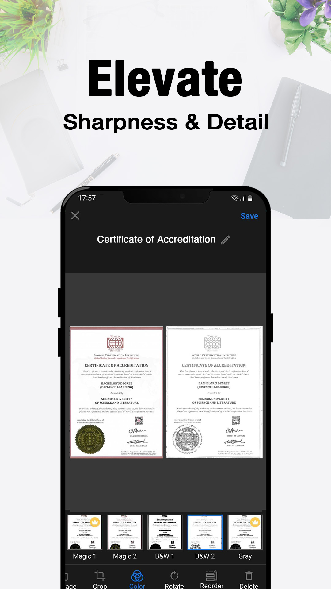 اسکرین شات 5 برنامه PDF Scanner App