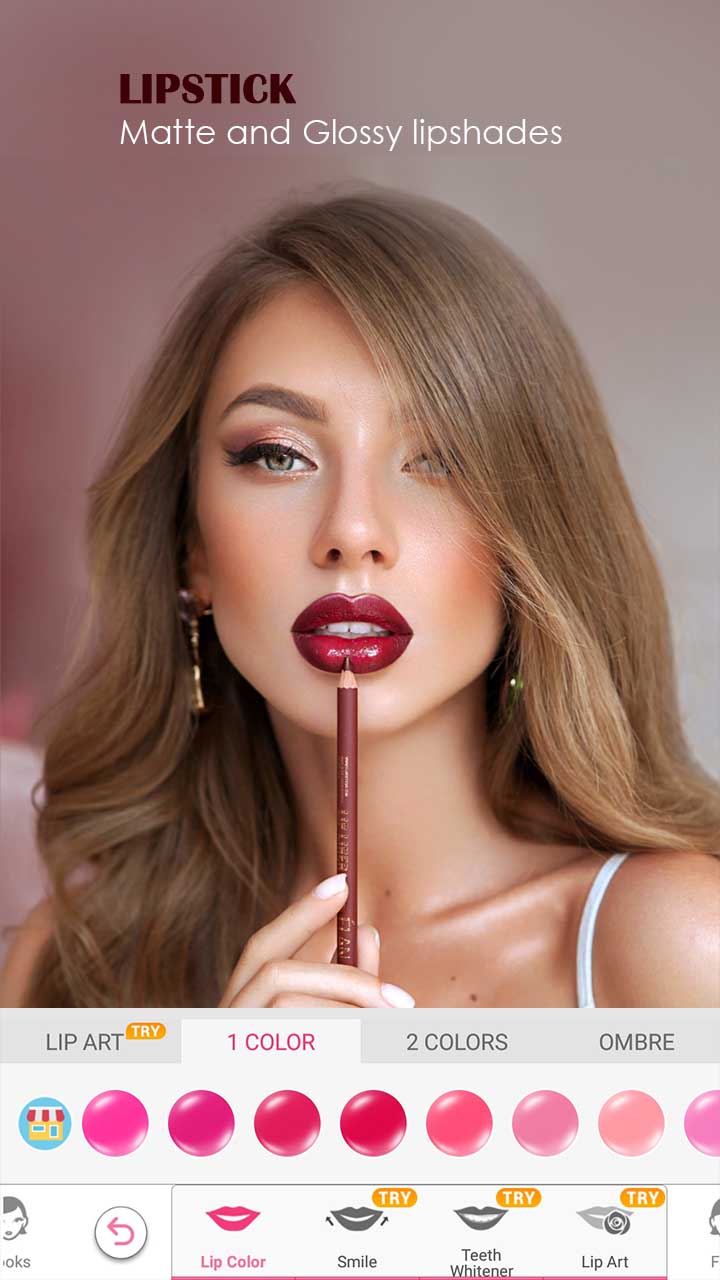 اسکرین شات 1 برنامه Perfect Beauty Makeup Camera