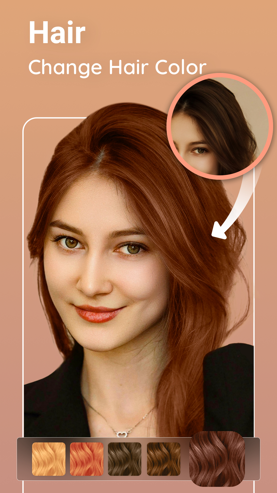 اسکرین شات 4 برنامه Peachy - AI Face & Body Editor