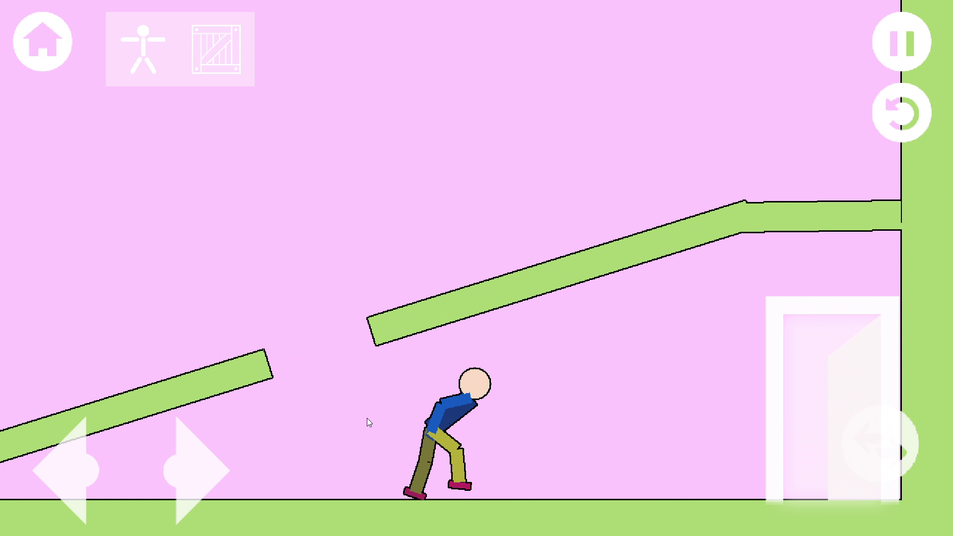 اسکرین شات 7 بازی 2D Geometry Ragdoll Playground