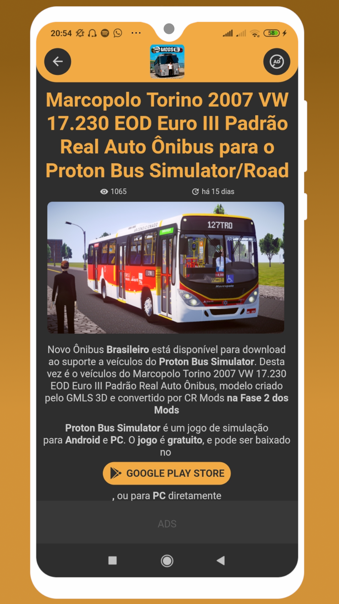 اسکرین شات 6 برنامه Mods Proton Bus Simulator PRO