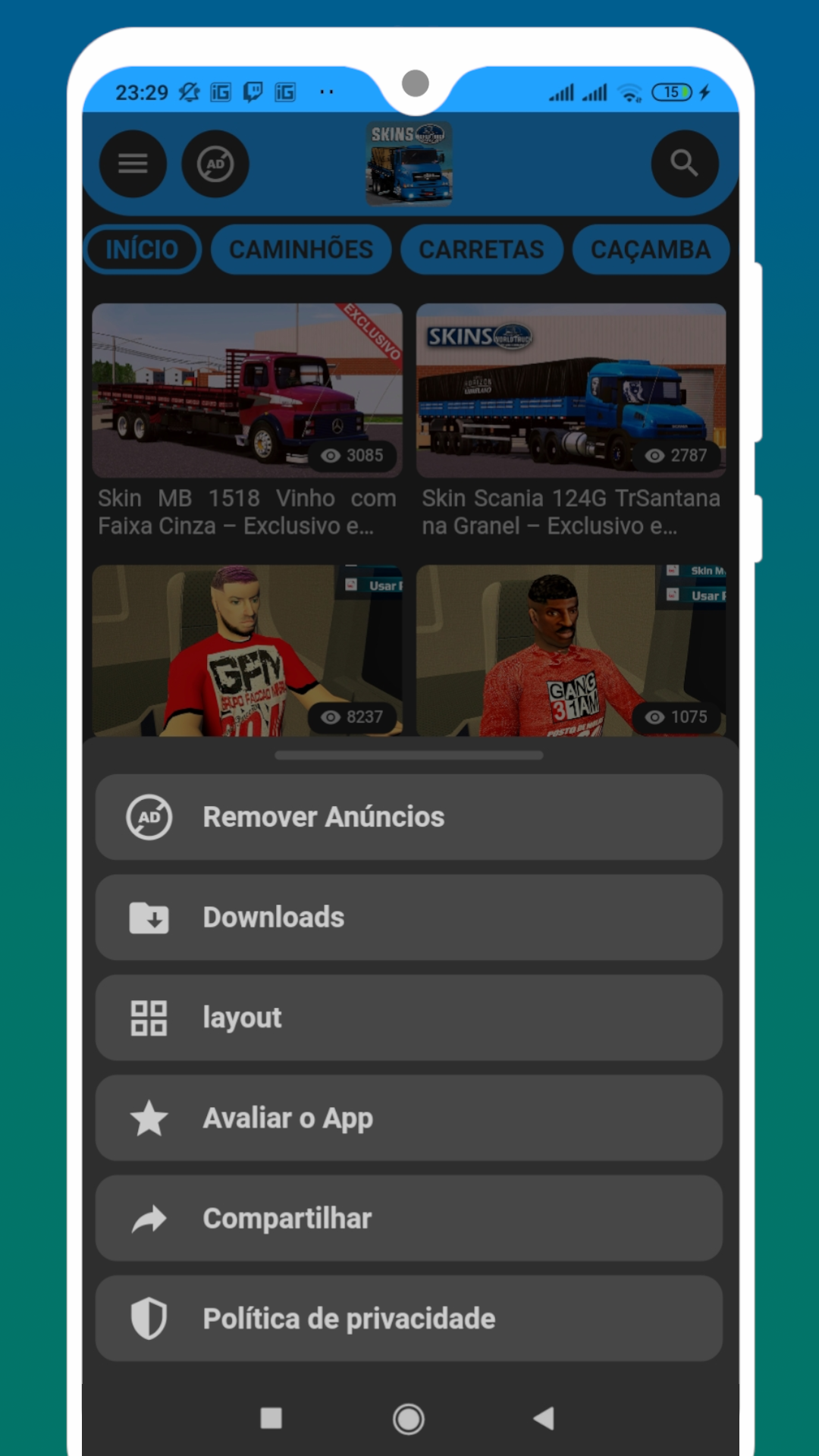 اسکرین شات 8 برنامه Skins for WTDS