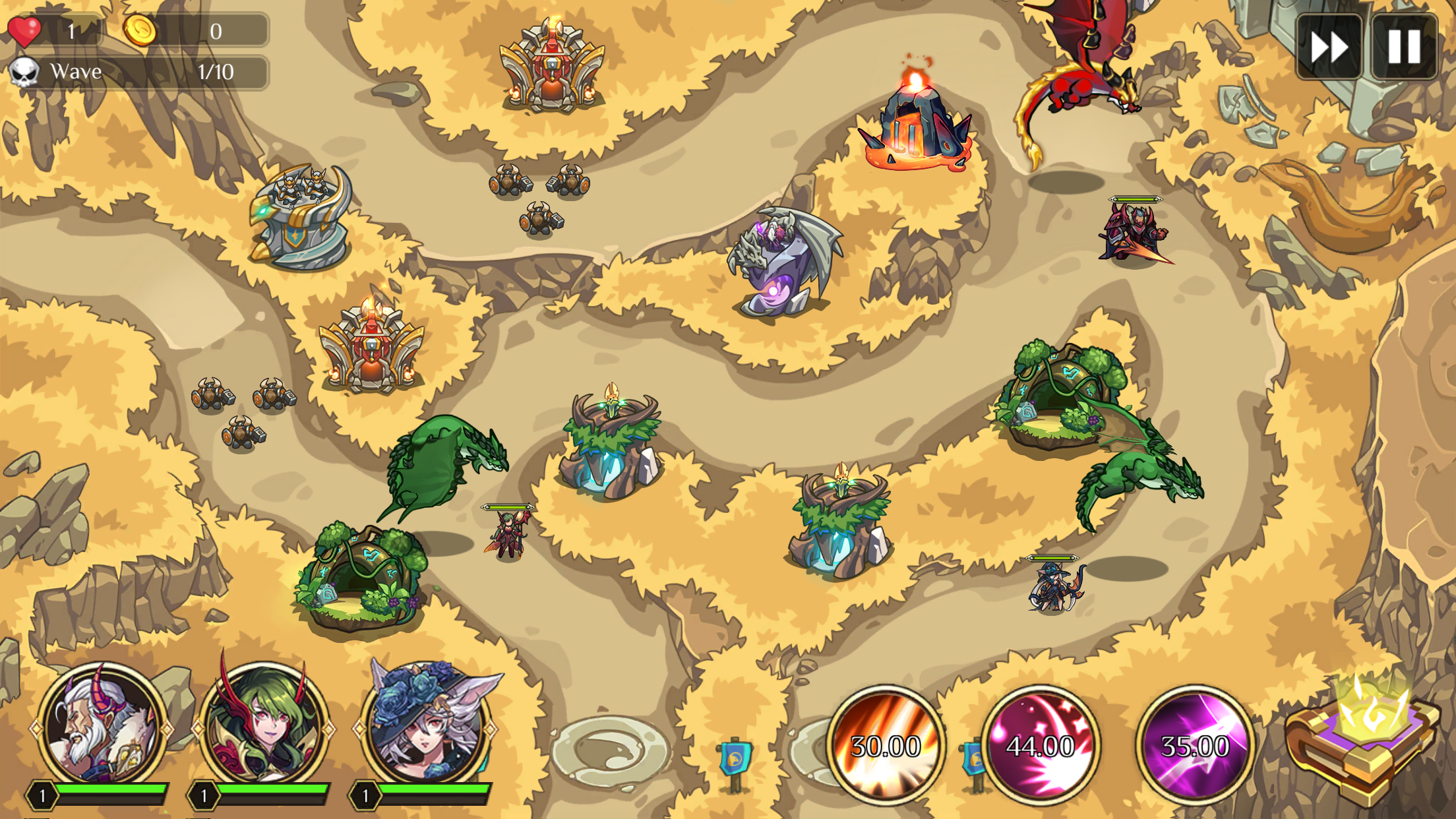 اسکرین شات 5 بازی Kingdom War: Tower Defense TD