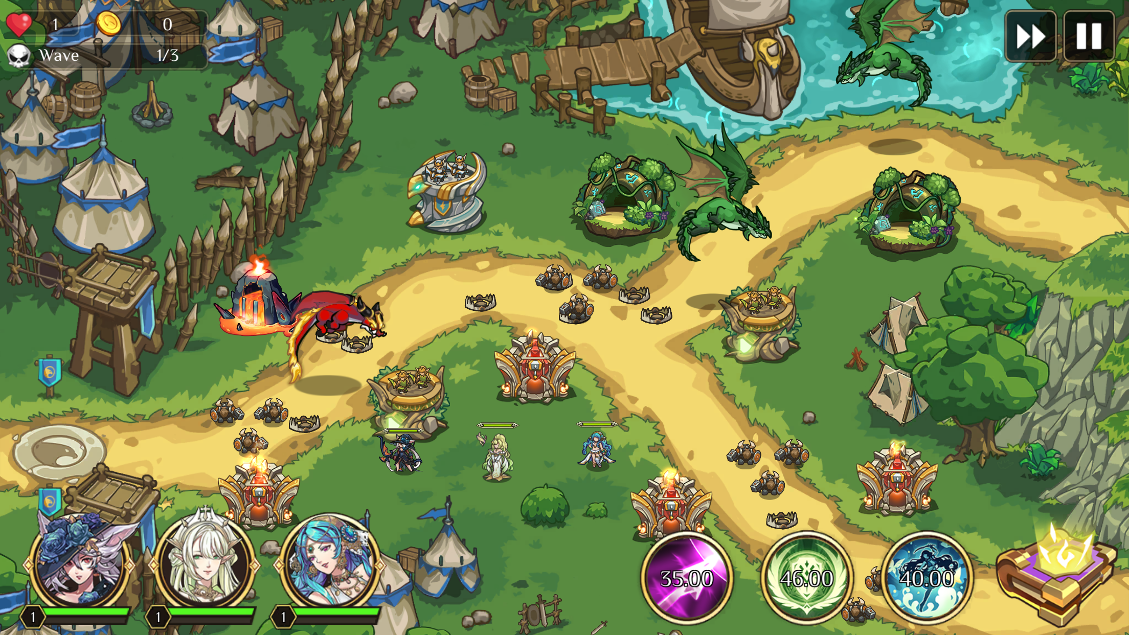 اسکرین شات 7 بازی Kingdom War: Tower Defense TD