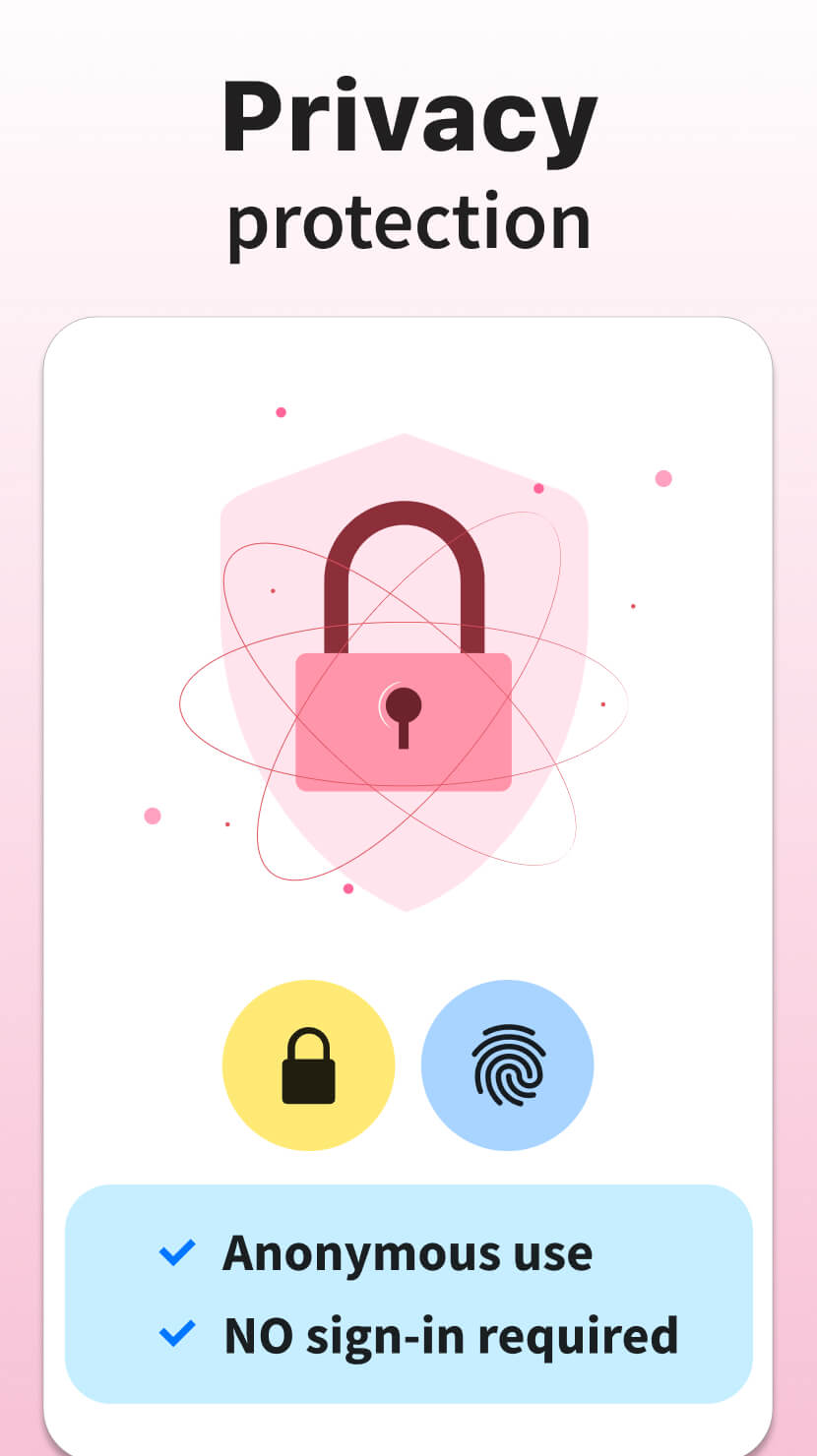 اسکرین شات 4 برنامه Ovulation & Period Tracker