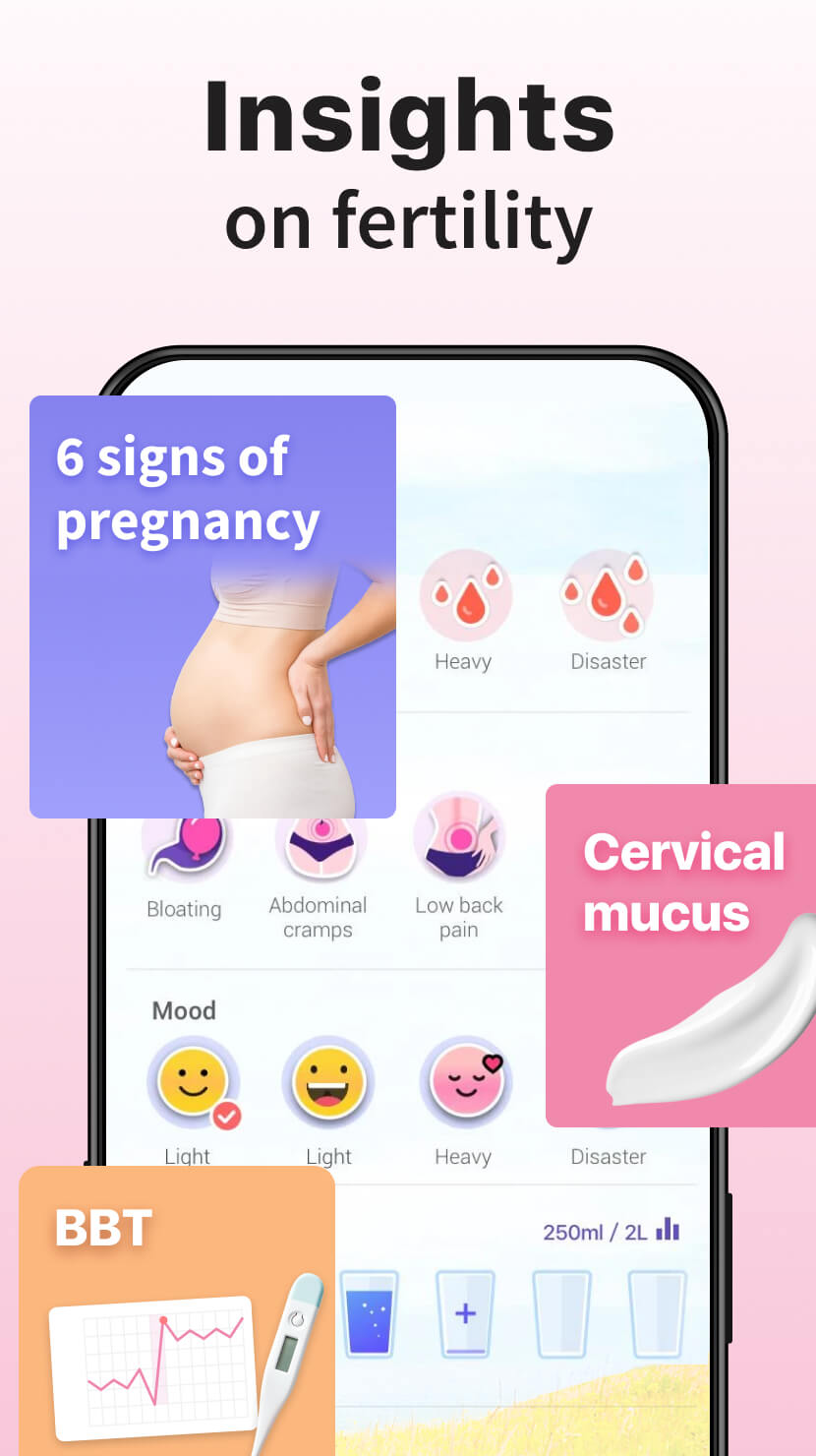 اسکرین شات 6 برنامه Ovulation & Period Tracker