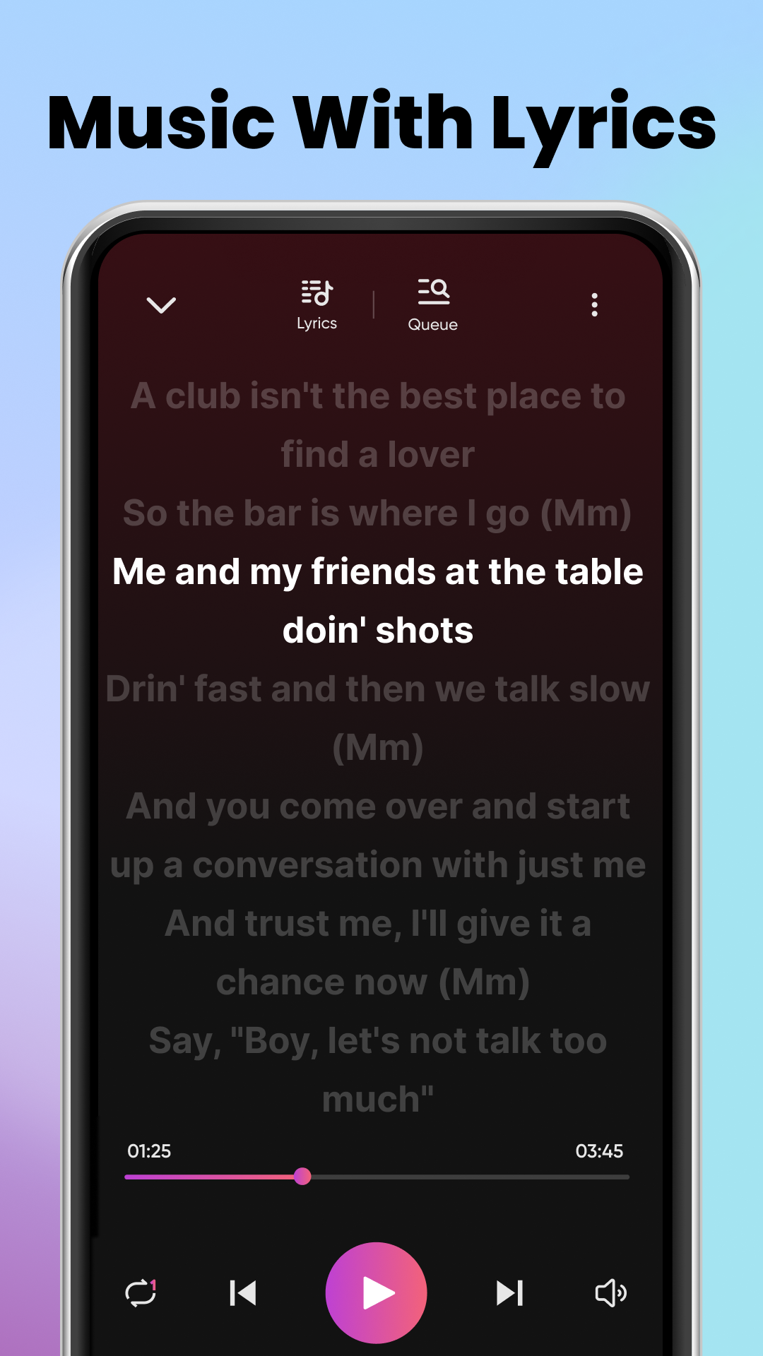 اسکرین شات 4 برنامه Music Player & MP3 - XMusic