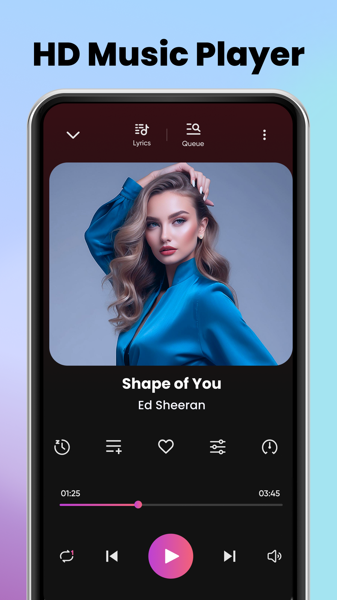 اسکرین شات 3 برنامه Music Player: Play MP3 Offline