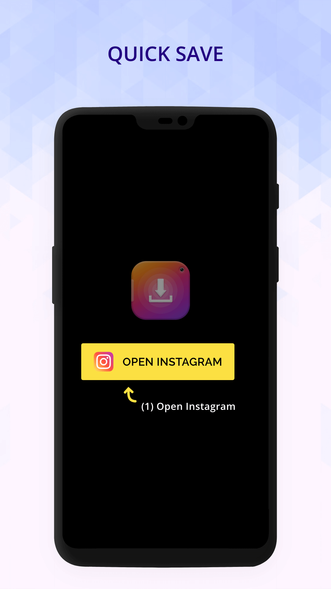 اسکرین شات 1 برنامه Quick Save : Video Downloader
