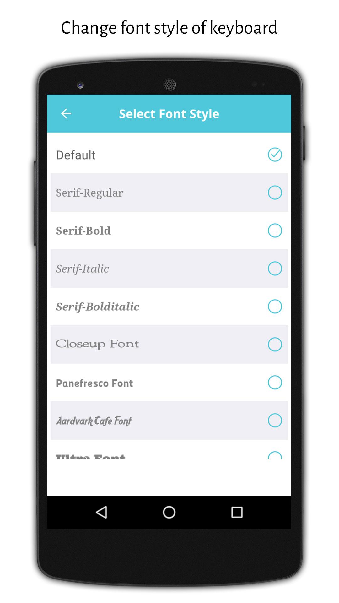 اسکرین شات 3 برنامه My Photo Keyboard
