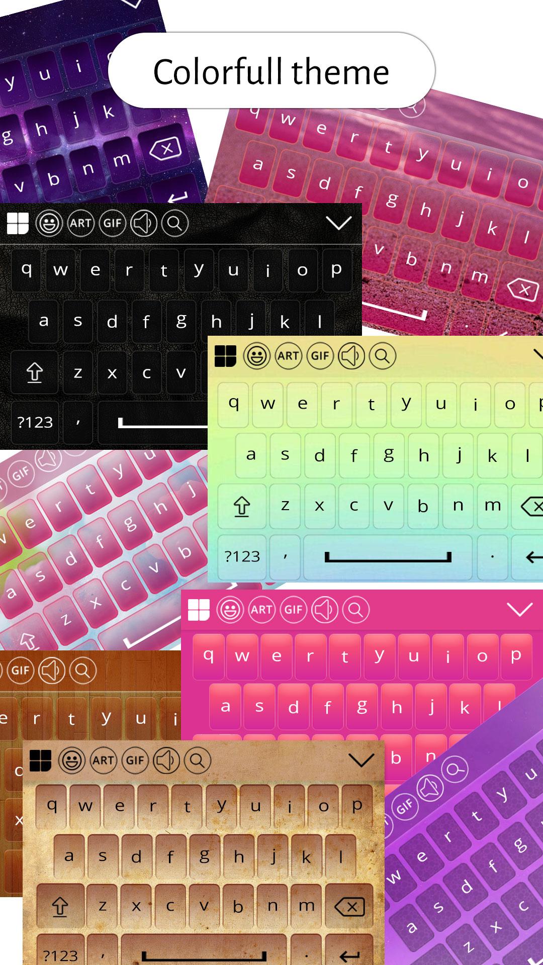 اسکرین شات 1 برنامه My Photo Keyboard