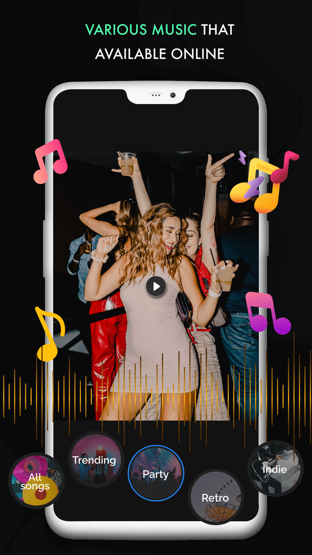 اسکرین شات 5 برنامه Photo Slideshow With Music