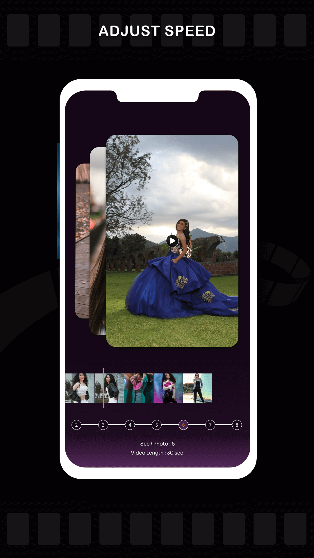 اسکرین شات 3 برنامه Slideshow Maker