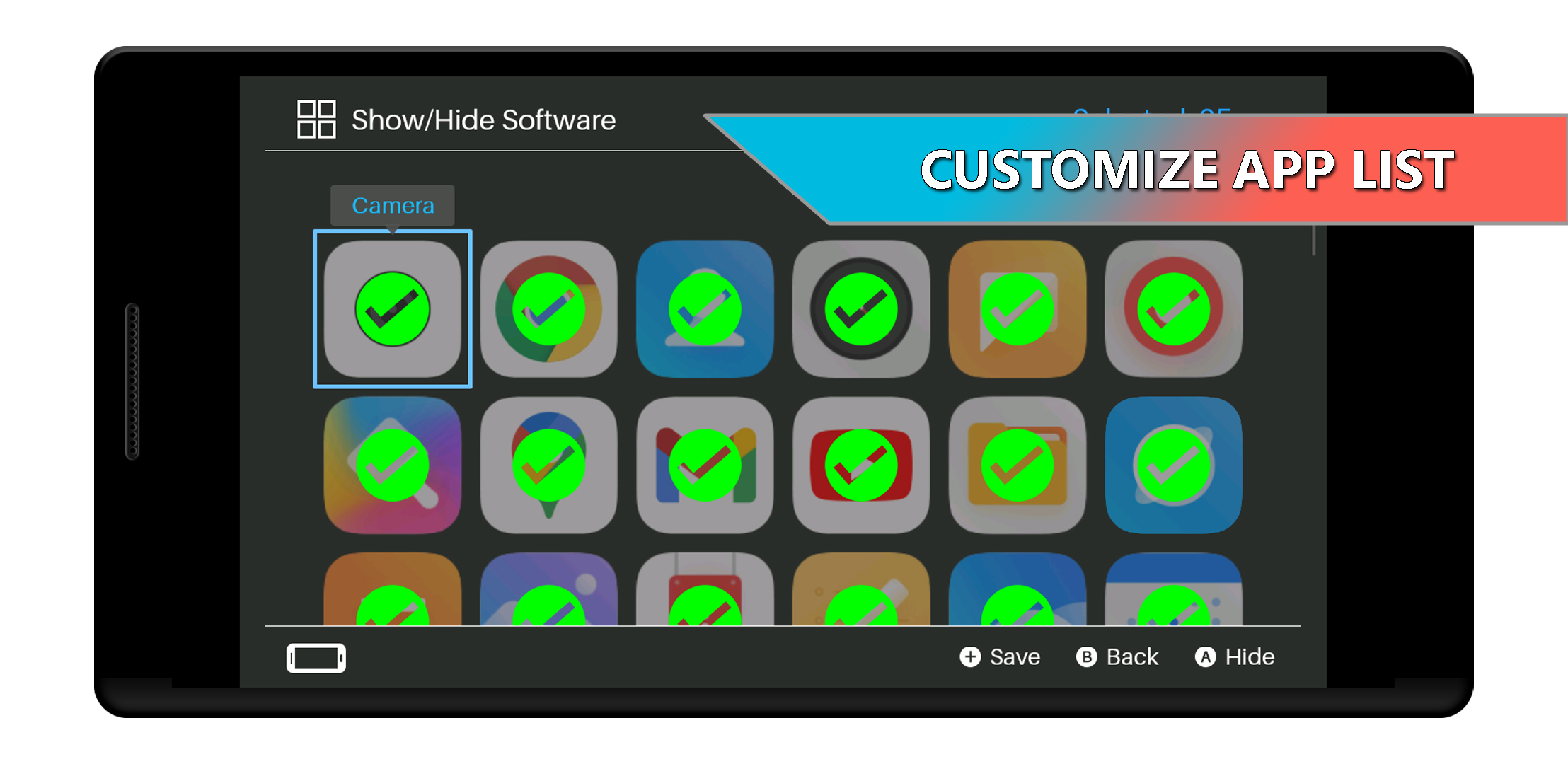 اسکرین شات 5 برنامه NX Launcher - Simulator