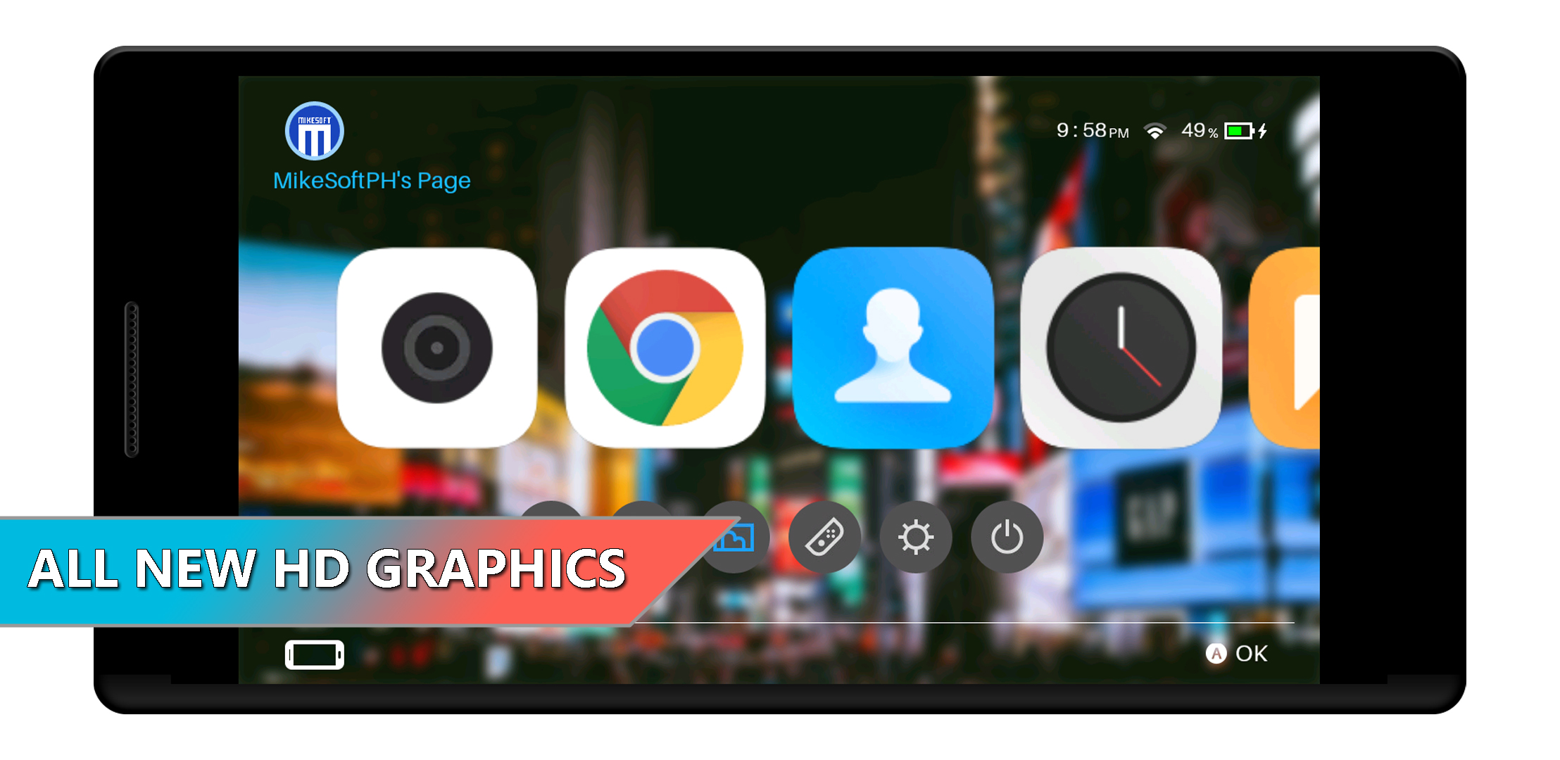 اسکرین شات 1 برنامه NX Launcher - Simulator