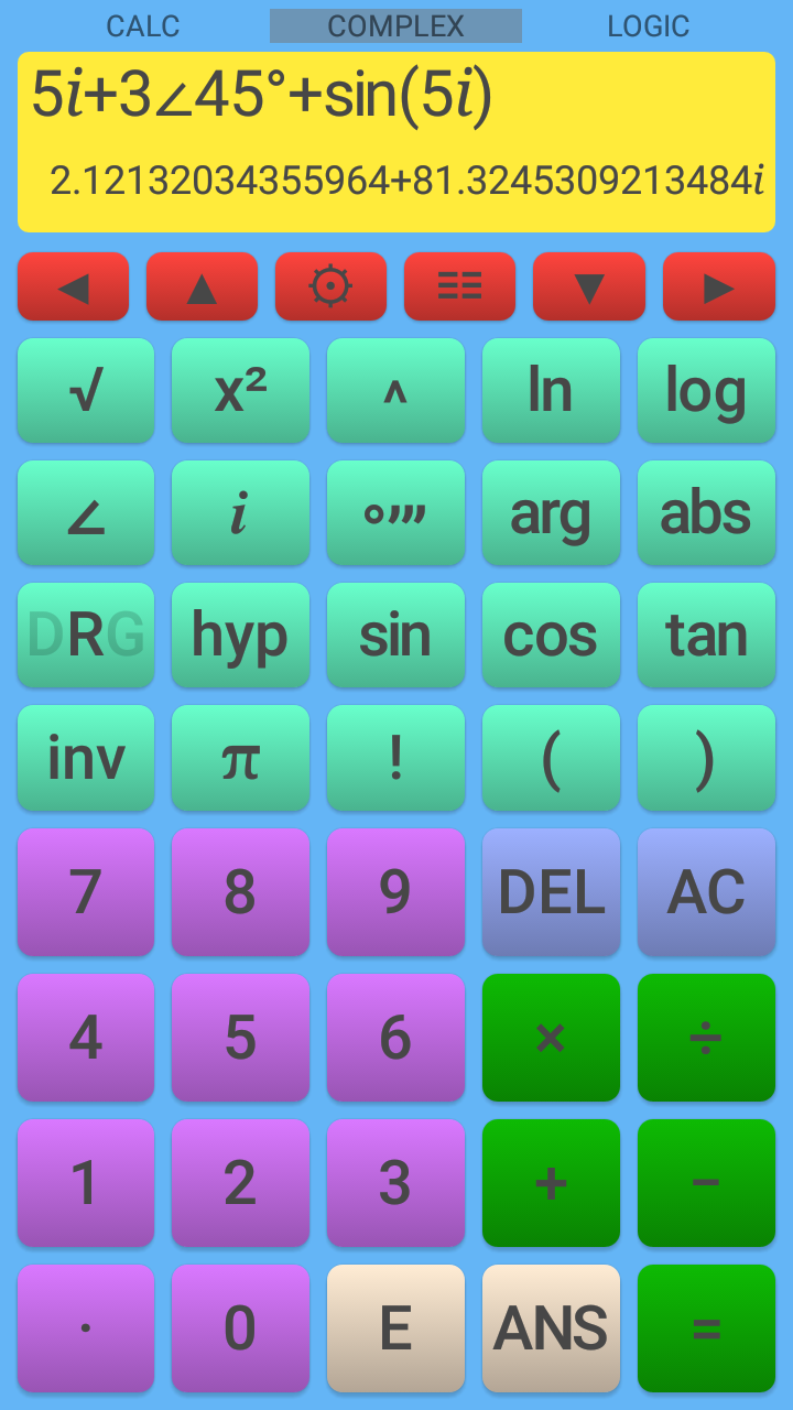 اسکرین شات 1 برنامه Scientific Calculator