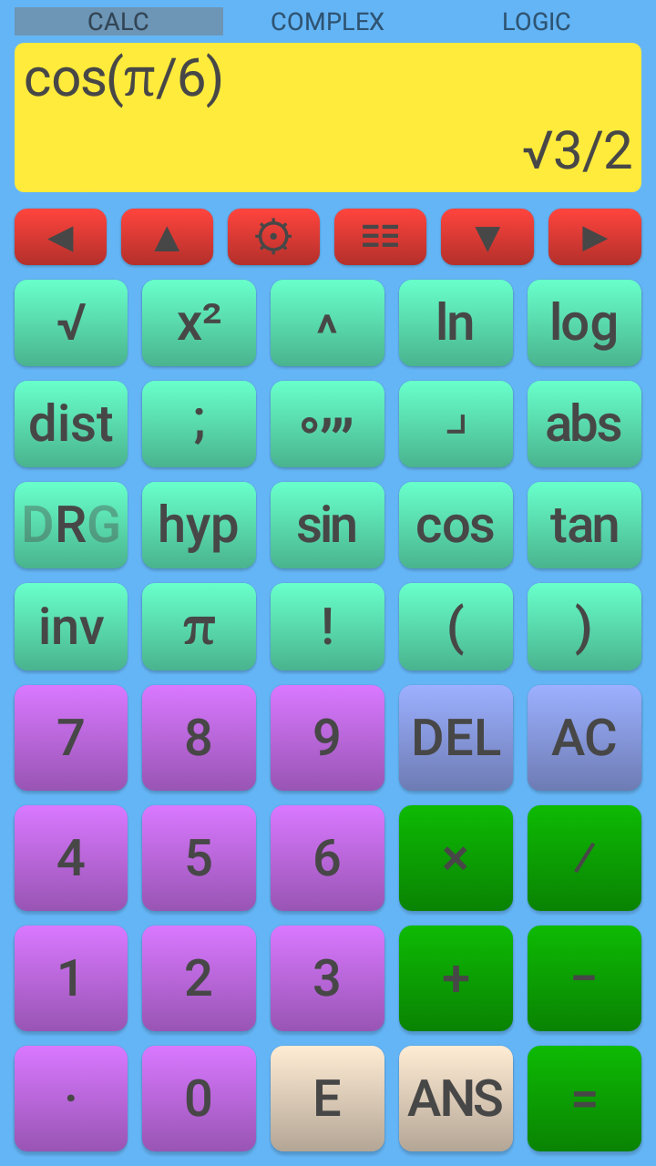 اسکرین شات 3 برنامه Scientific Calculator
