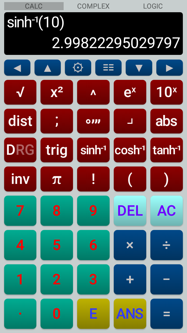 اسکرین شات 4 برنامه Scientific Calculator