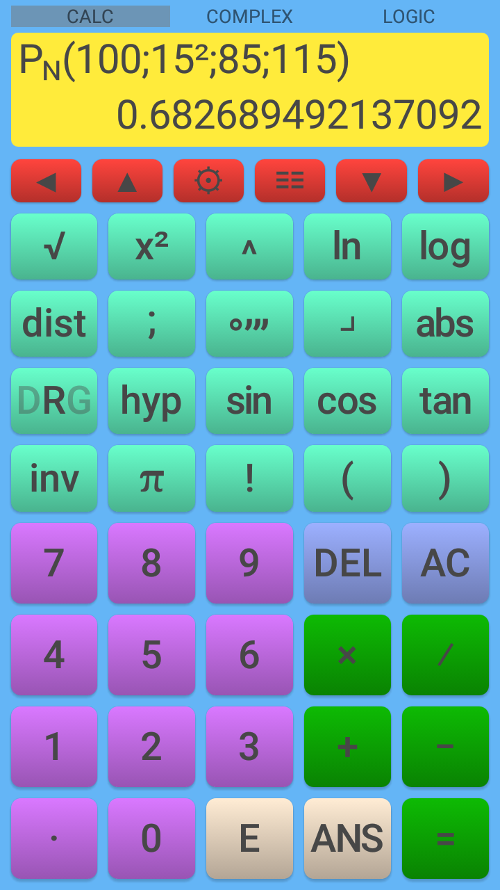 اسکرین شات 5 برنامه Scientific Calculator