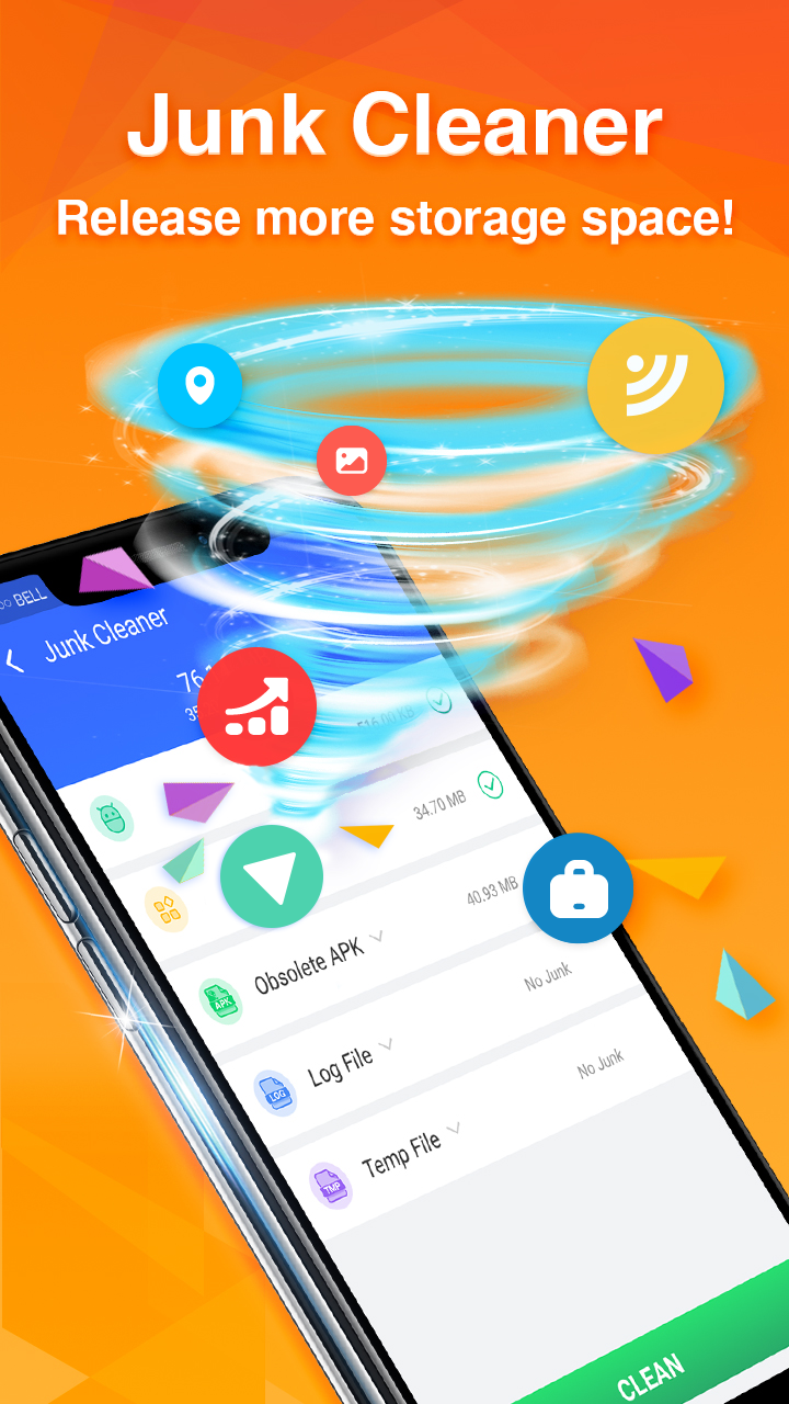 اسکرین شات 3 برنامه Virus Cleaner, Antivirus Clean