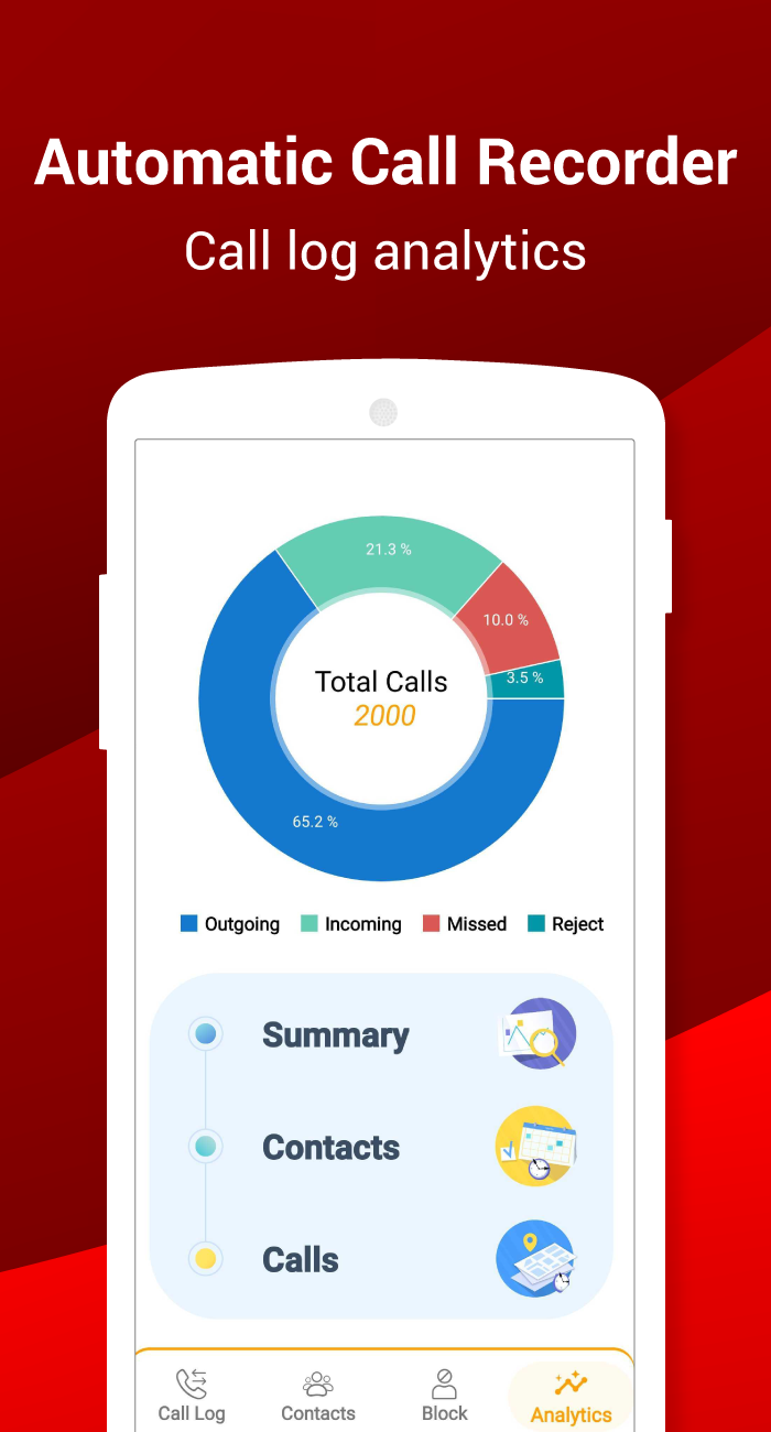 اسکرین شات 3 برنامه Automatic Call Recorder