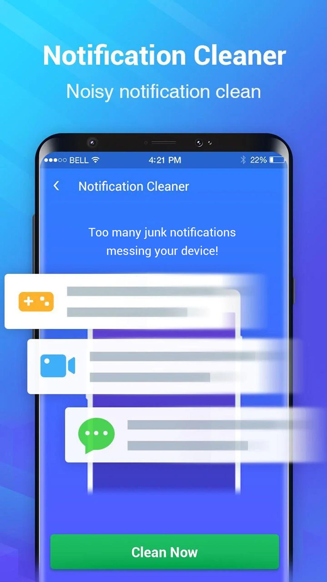 اسکرین شات 4 برنامه Phone Cleaner-Master of Clean