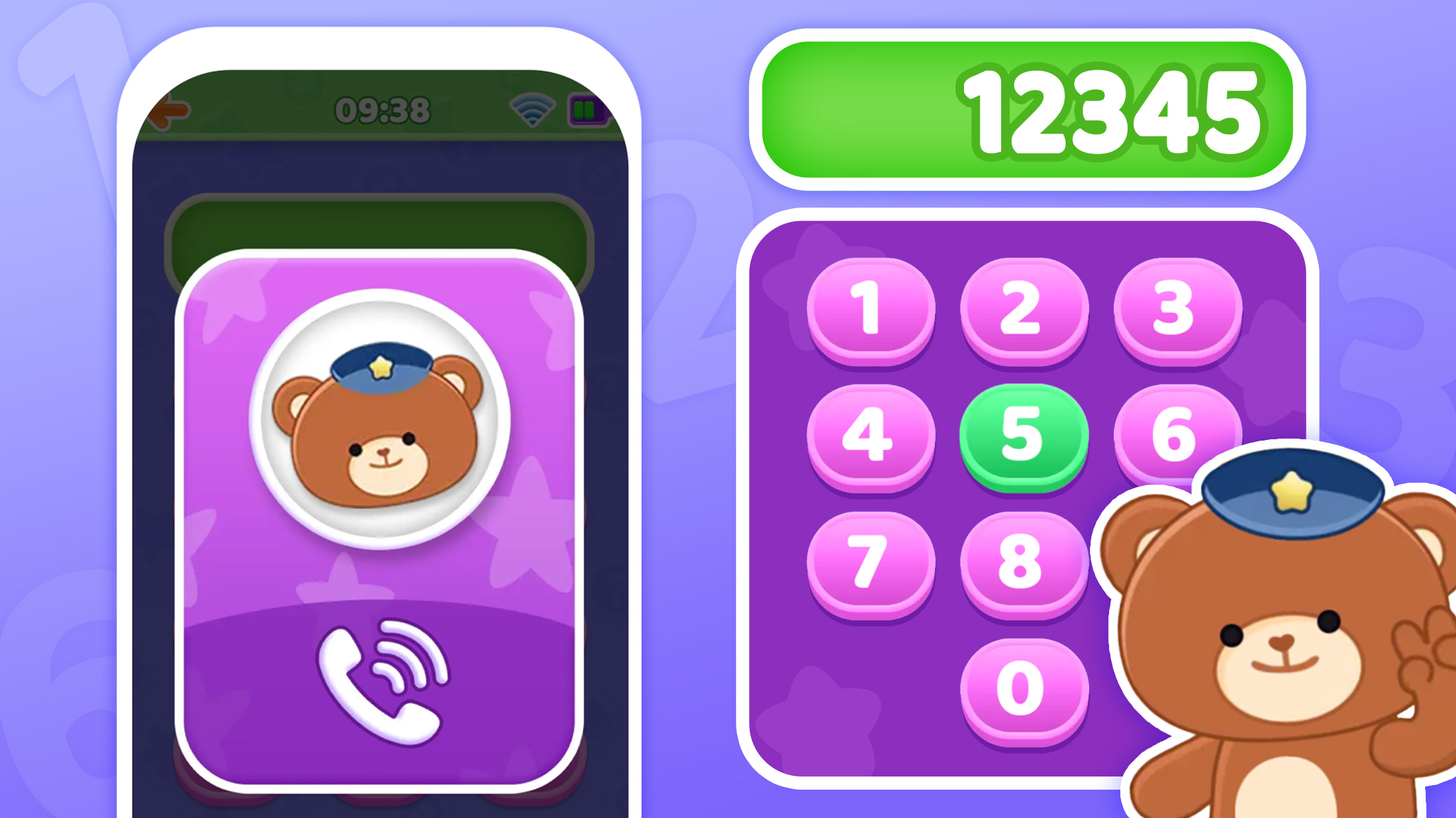 اسکرین شات 7 بازی Baby Phone Toy - Call Animals