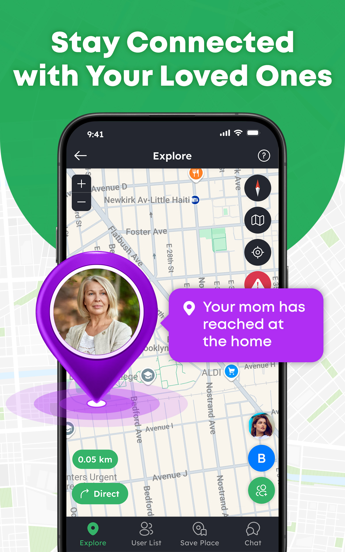 اسکرین شات 3 برنامه Phone Tracker : Family Tracker