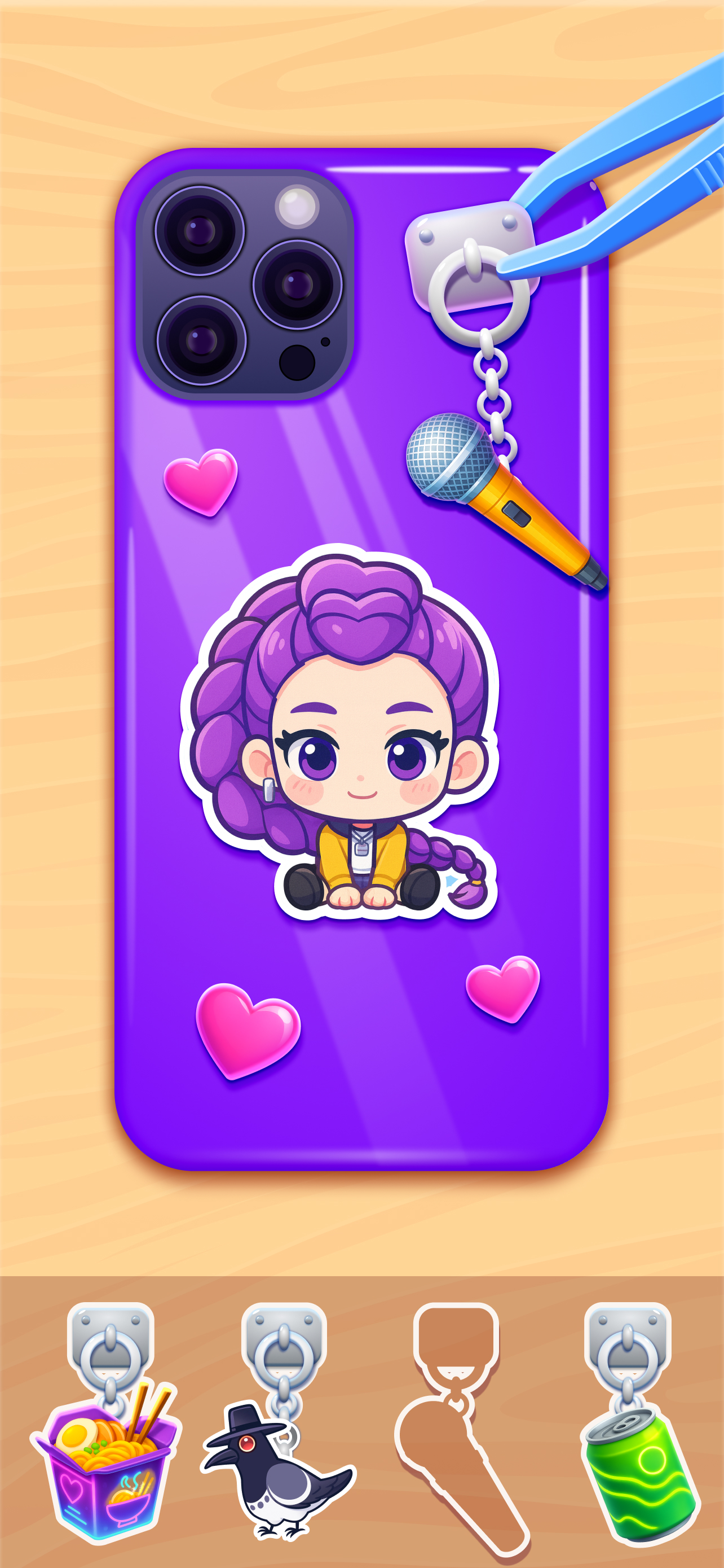 اسکرین شات 1 بازی Phone Case Maker — DIY Games