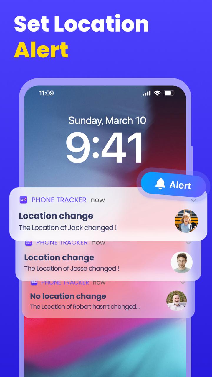 اسکرین شات 3 برنامه Phone Tracker: Phone Locator
