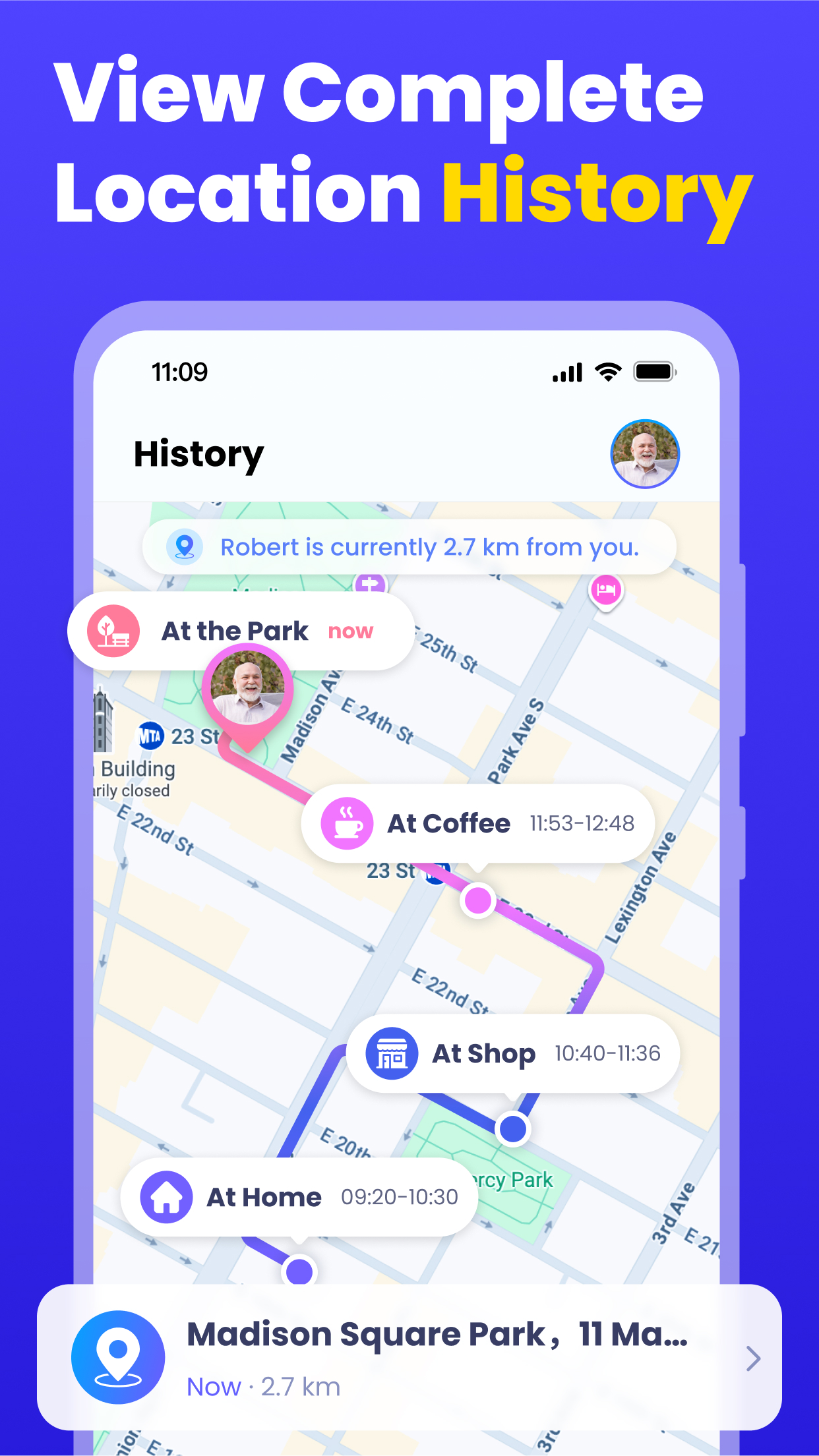 اسکرین شات 2 برنامه Phone Tracker: Phone Locator