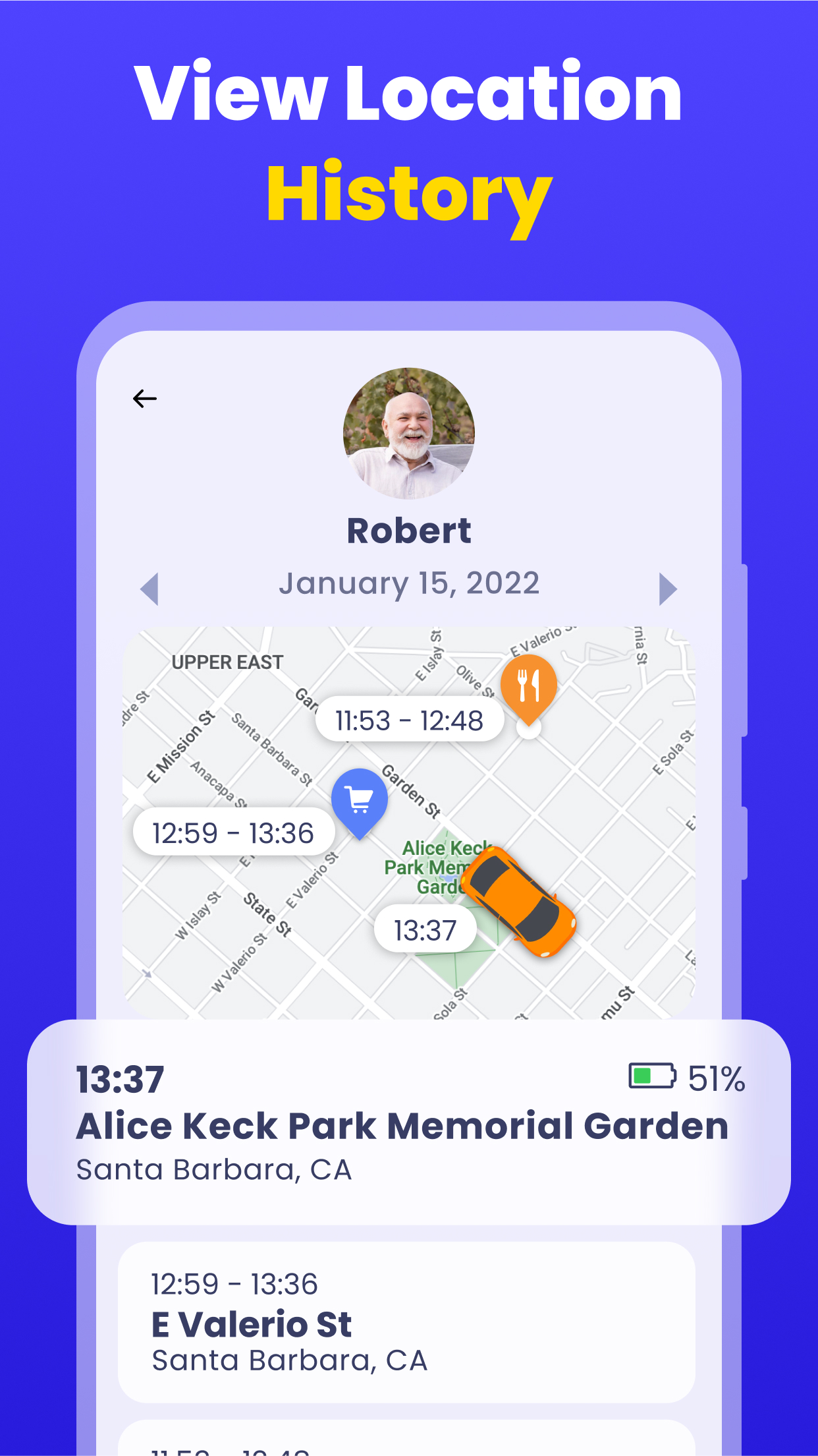 اسکرین شات 3 برنامه Phone Tracker: Phone Locator