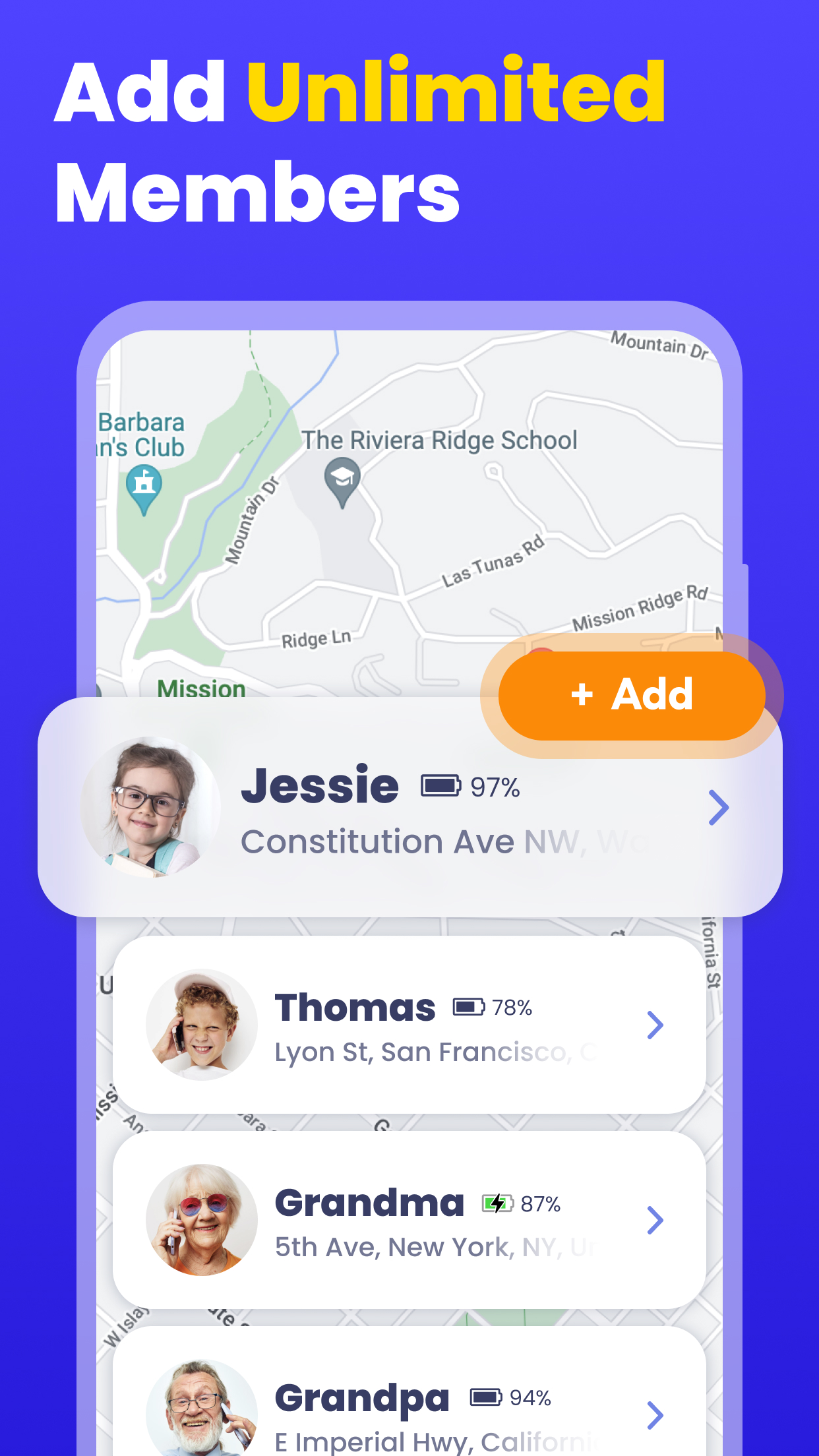 اسکرین شات 3 برنامه Phone Tracker: Phone Locator