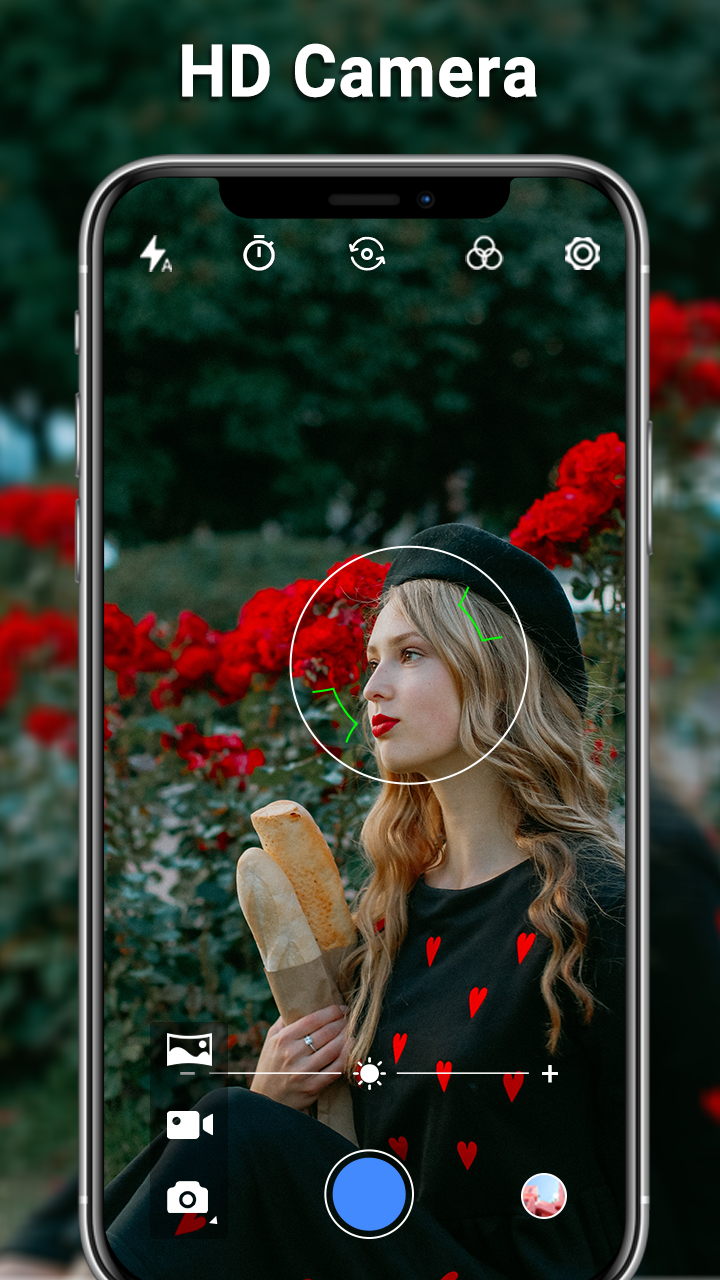 اسکرین شات 4 برنامه HD Camera for Android