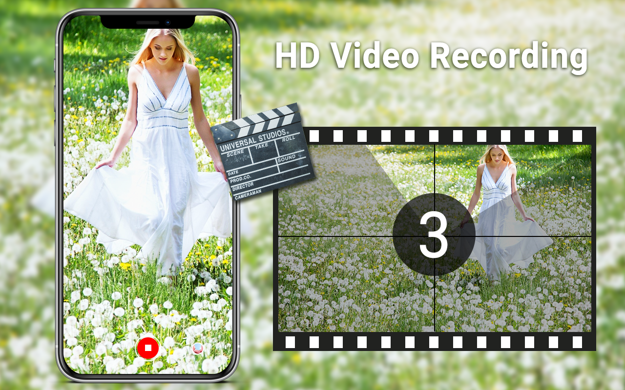 اسکرین شات 3 برنامه HD Camera for Android