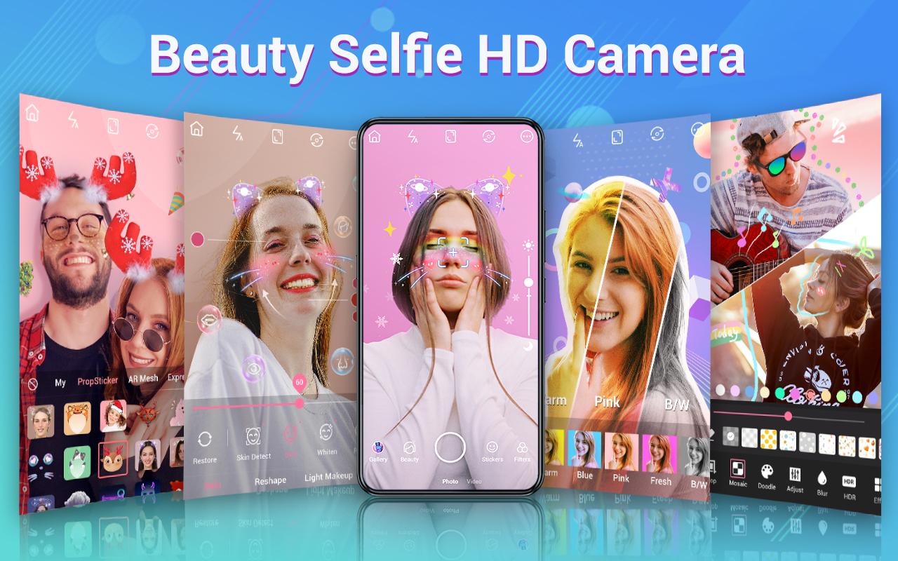 اسکرین شات 1 برنامه Beauty Camera - Selfie Camera