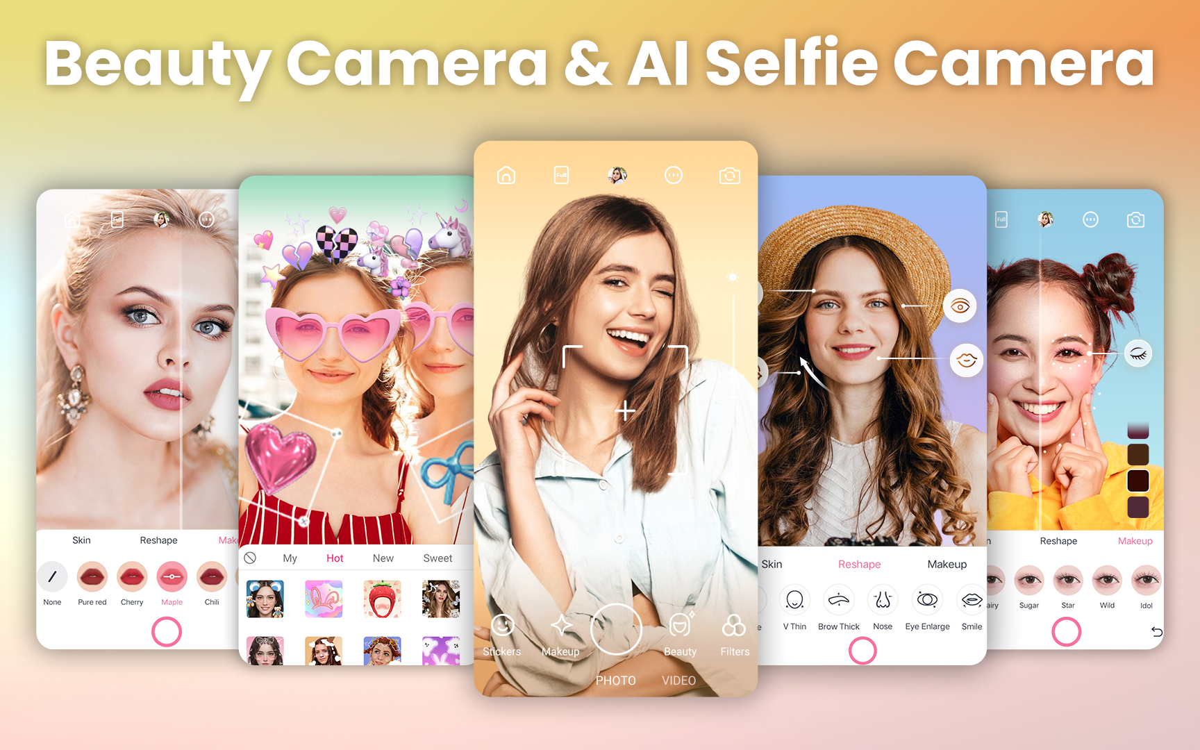 اسکرین شات 1 برنامه Beauty Camera -Selfie Plus Cam
