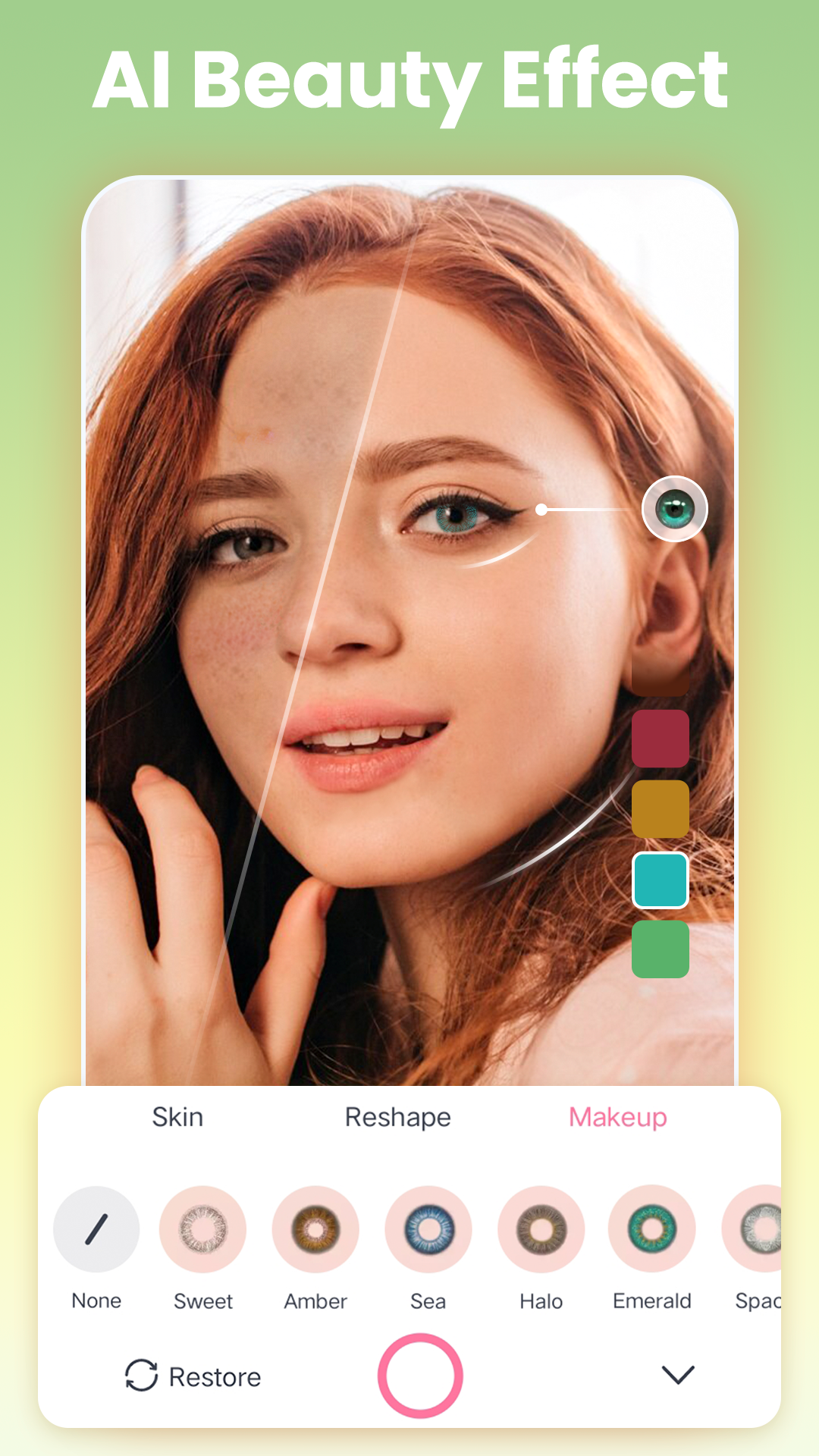 اسکرین شات 4 برنامه Beauty Camera -Selfie Plus Cam