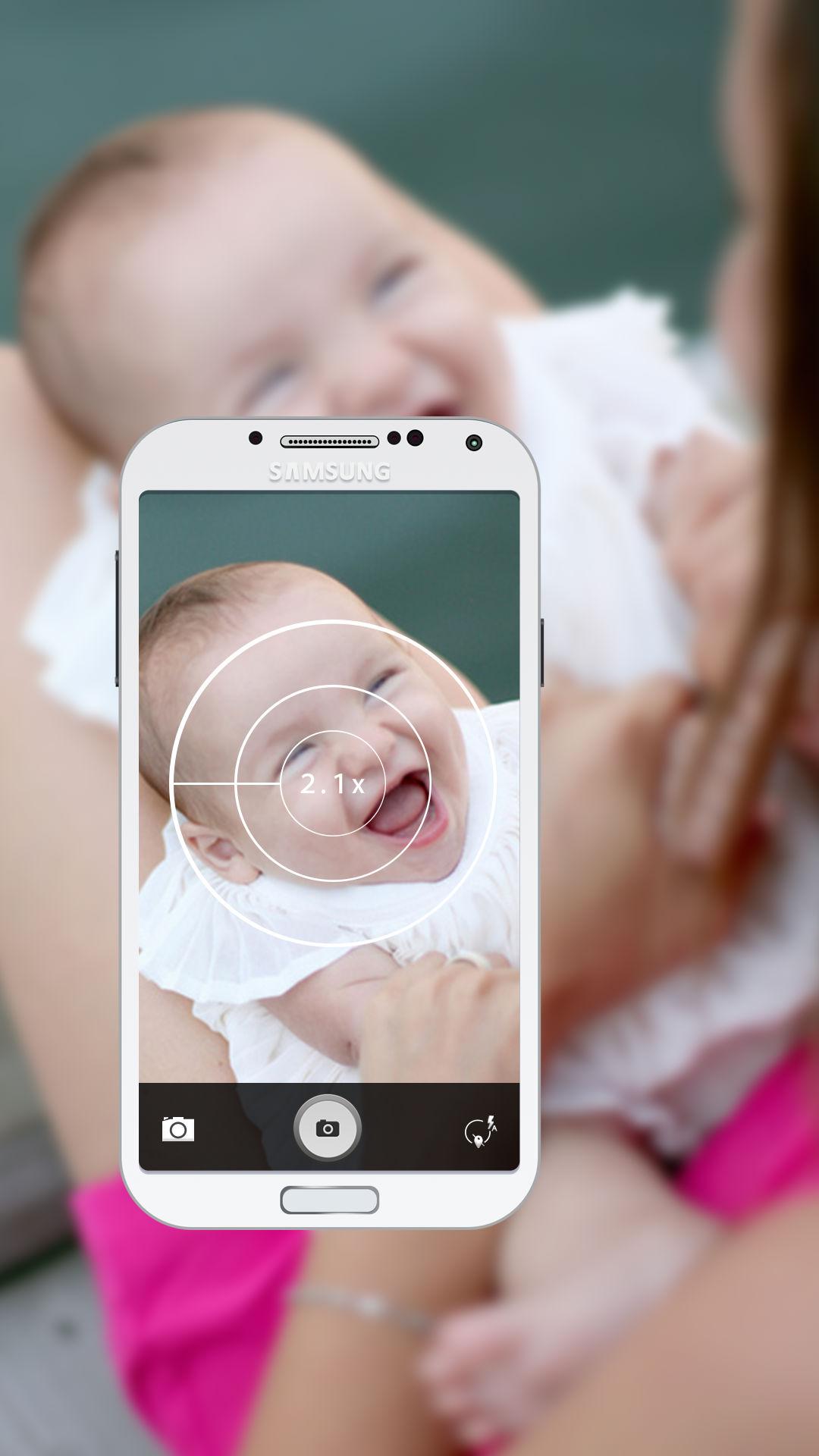 اسکرین شات 2 برنامه Camera for Android