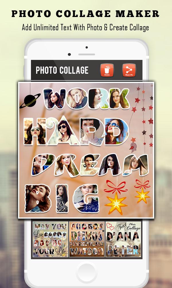 اسکرین شات 5 برنامه Photo Collage Maker Pic Editor
