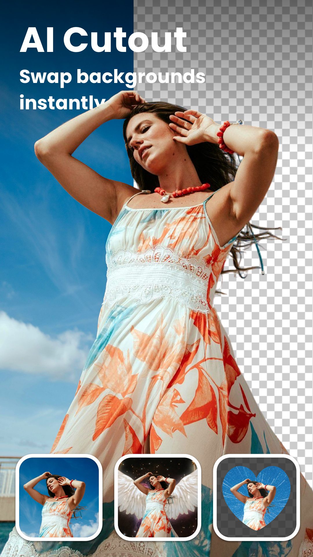 اسکرین شات 5 برنامه AI Photo Editor - Lumii