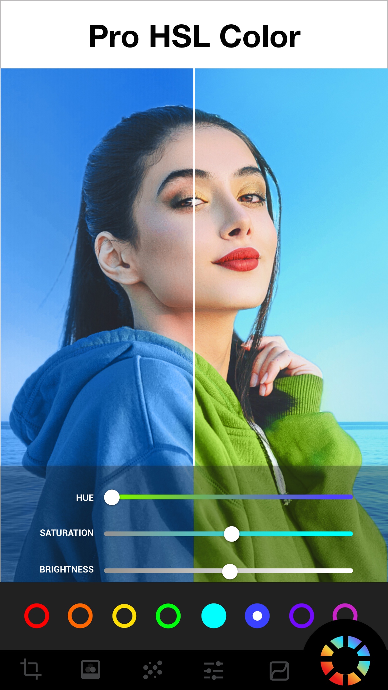 اسکرین شات 4 برنامه Photo Editor - Lumii