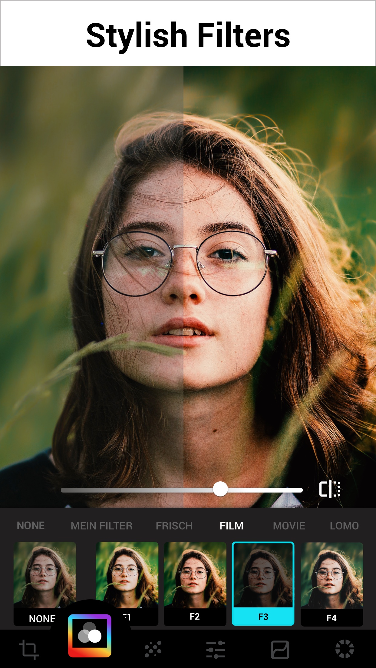 اسکرین شات 2 برنامه AI Photo Editor - Lumii