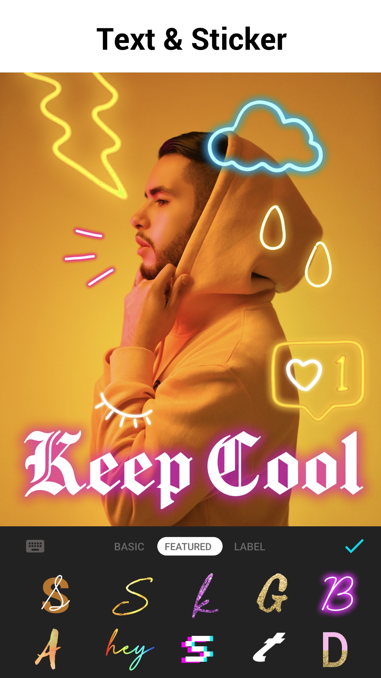 اسکرین شات 8 برنامه Photo Editor - Lumii