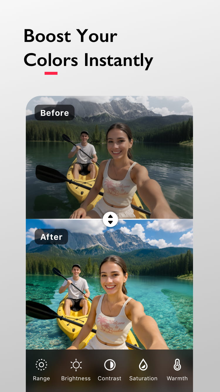 اسکرین شات 2 برنامه AI Photo Editor - Polish