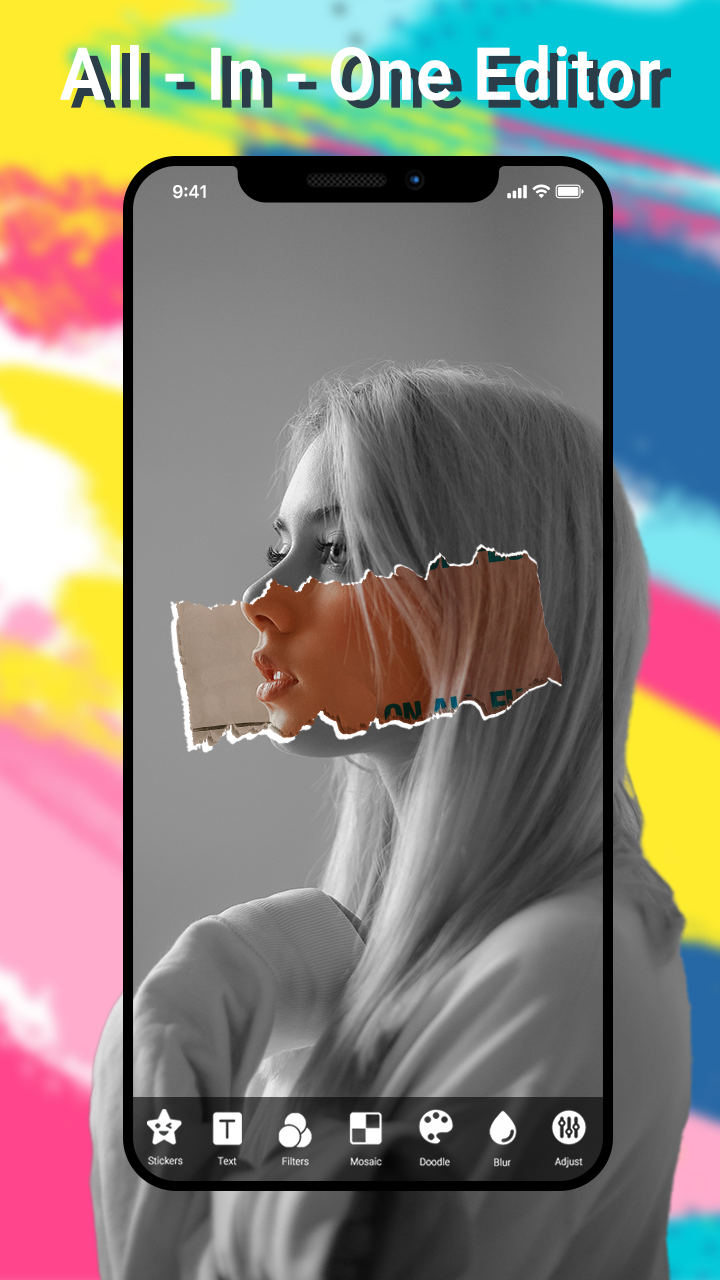 اسکرین شات 1 برنامه Photo Editor:Pic Collage Maker