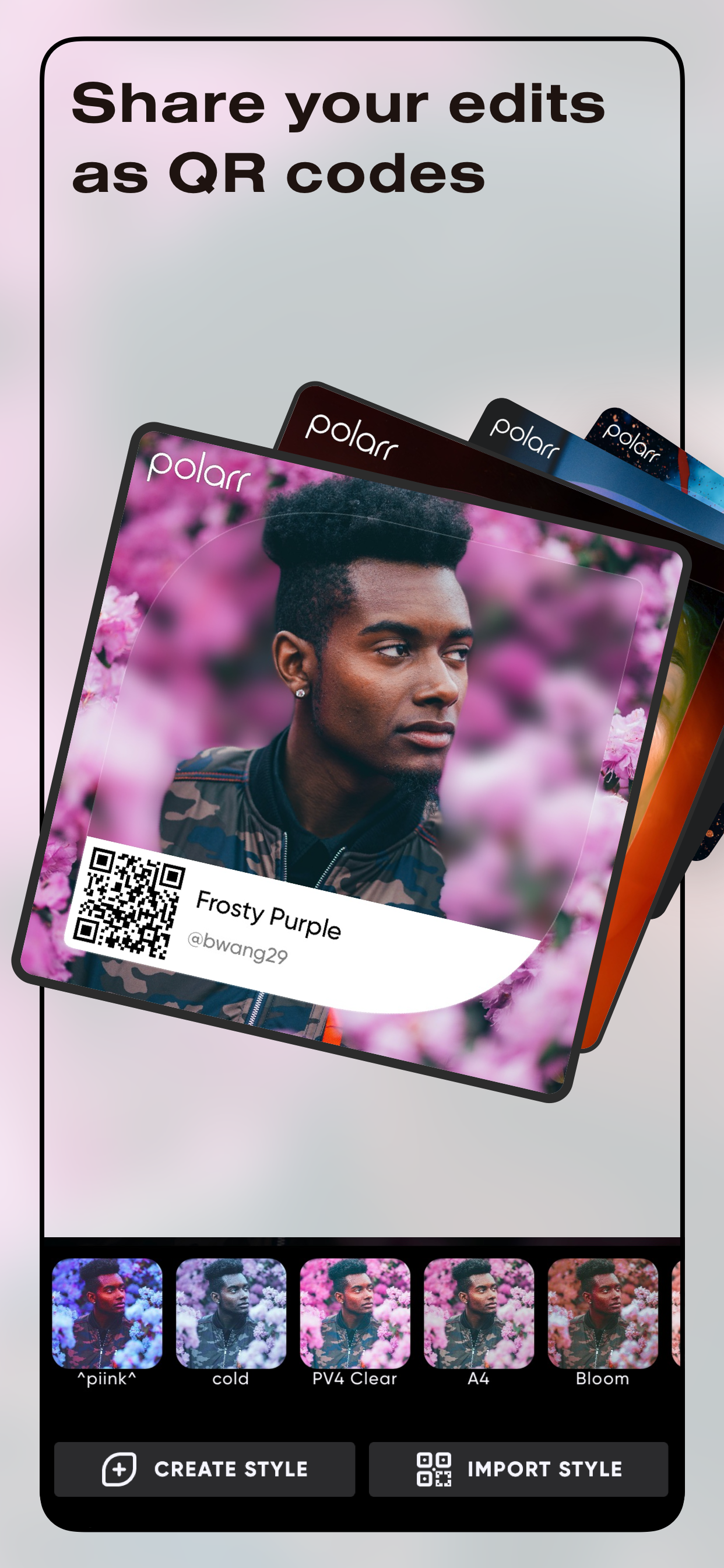 اسکرین شات 3 برنامه Polarr: Photo Filters & Editor