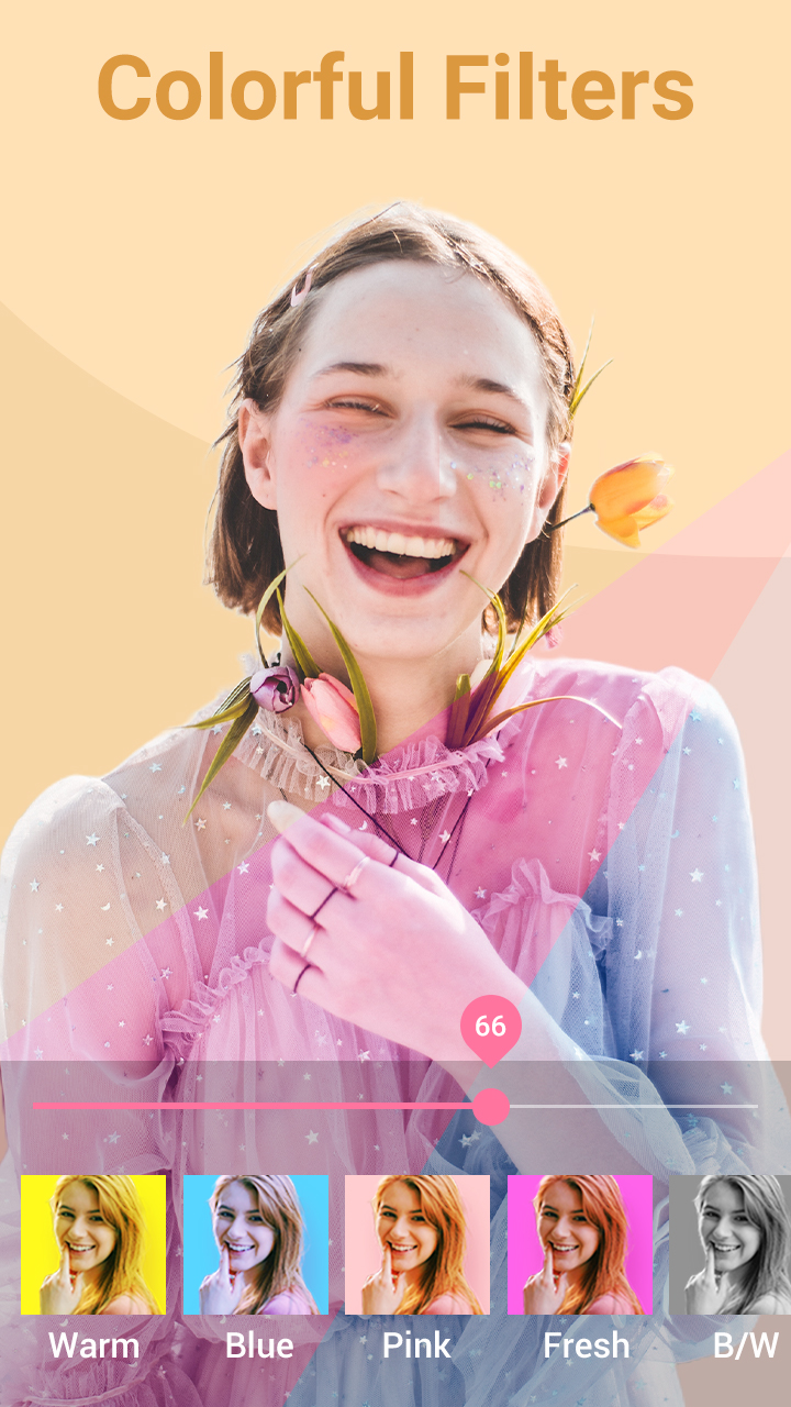 اسکرین شات 5 برنامه Beauty Camera -Selfie, Sticker