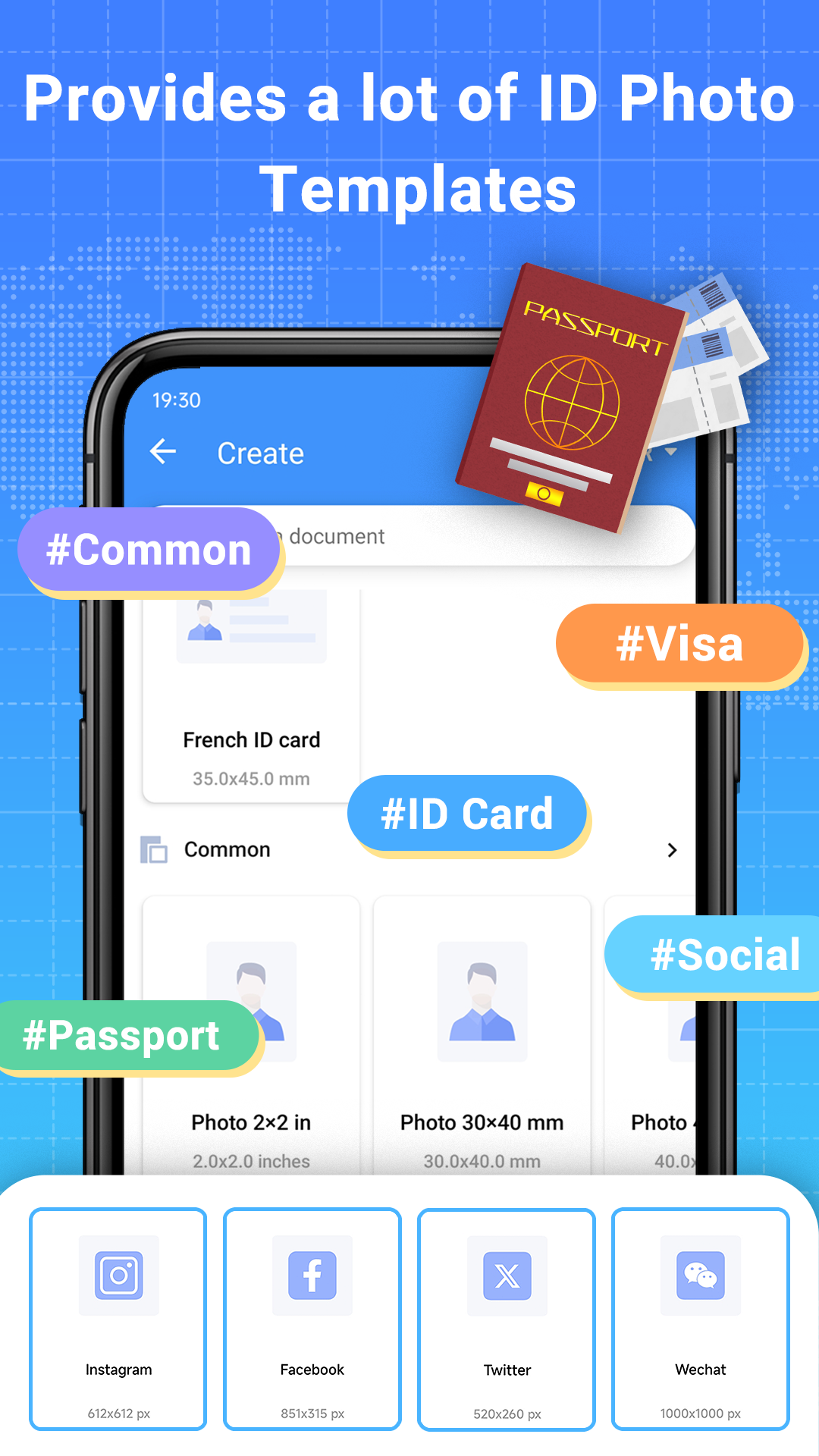 اسکرین شات 7 برنامه ID Photo: Passport Photo Maker