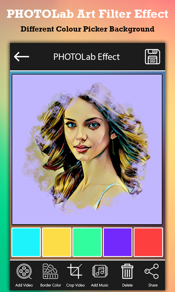 اسکرین شات 4 برنامه Photo Lab : Shattering Effect